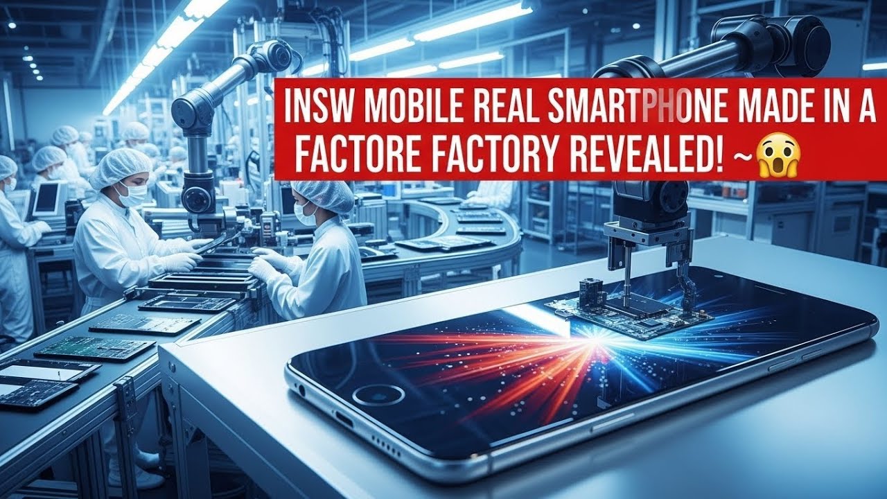 How Mobile Phones Are Made? Inside Real Smartphone Factory | Full Manufacturing Process Step-by-Step