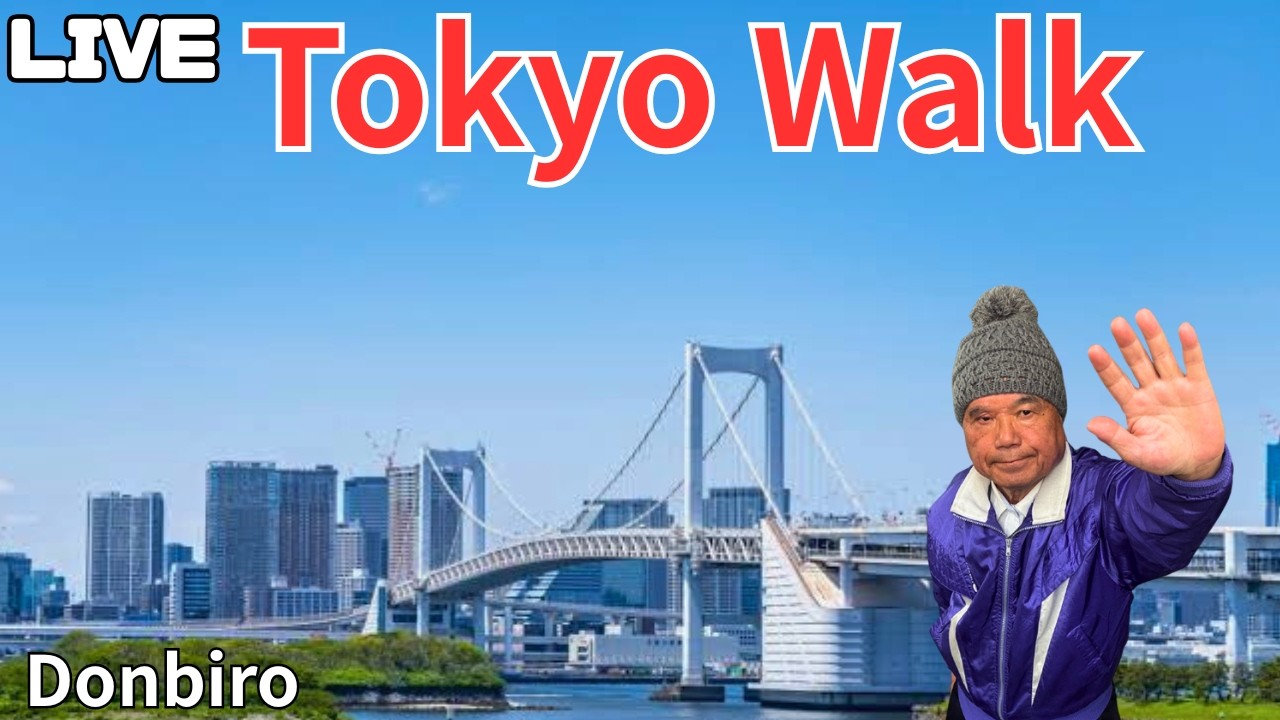 [東京散歩]泉岳寺から、レインボーブリッジ、浅草まで歩く✨[Tokyo Walk] Walk from Sengakuji Temple to Rainbow Bridge and Asakusa✨