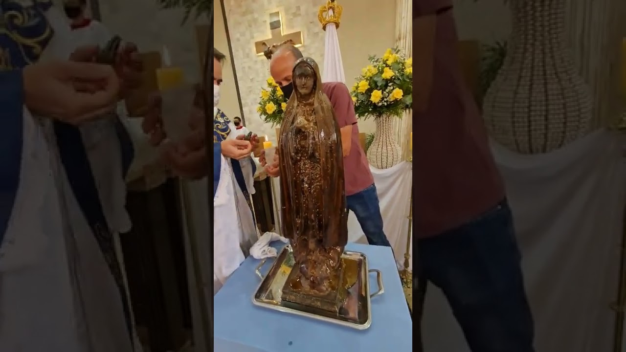 Visita N. Senhora do Mel em Assis #diaespecialJesusDeus pe Juninho comunidade S. Francisco Assis.