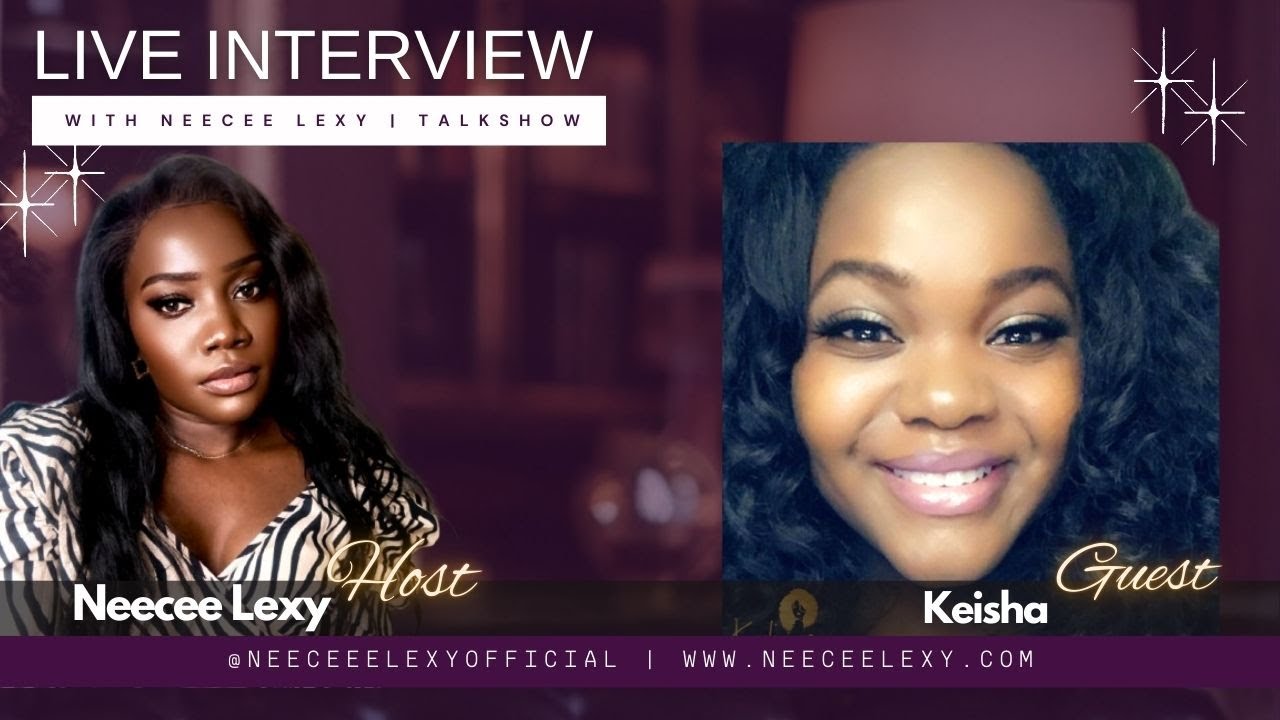 LIVE Interview: Keisha  CEO of Kurlicious hair company part 1 | #neeceelexy #Kurlicious