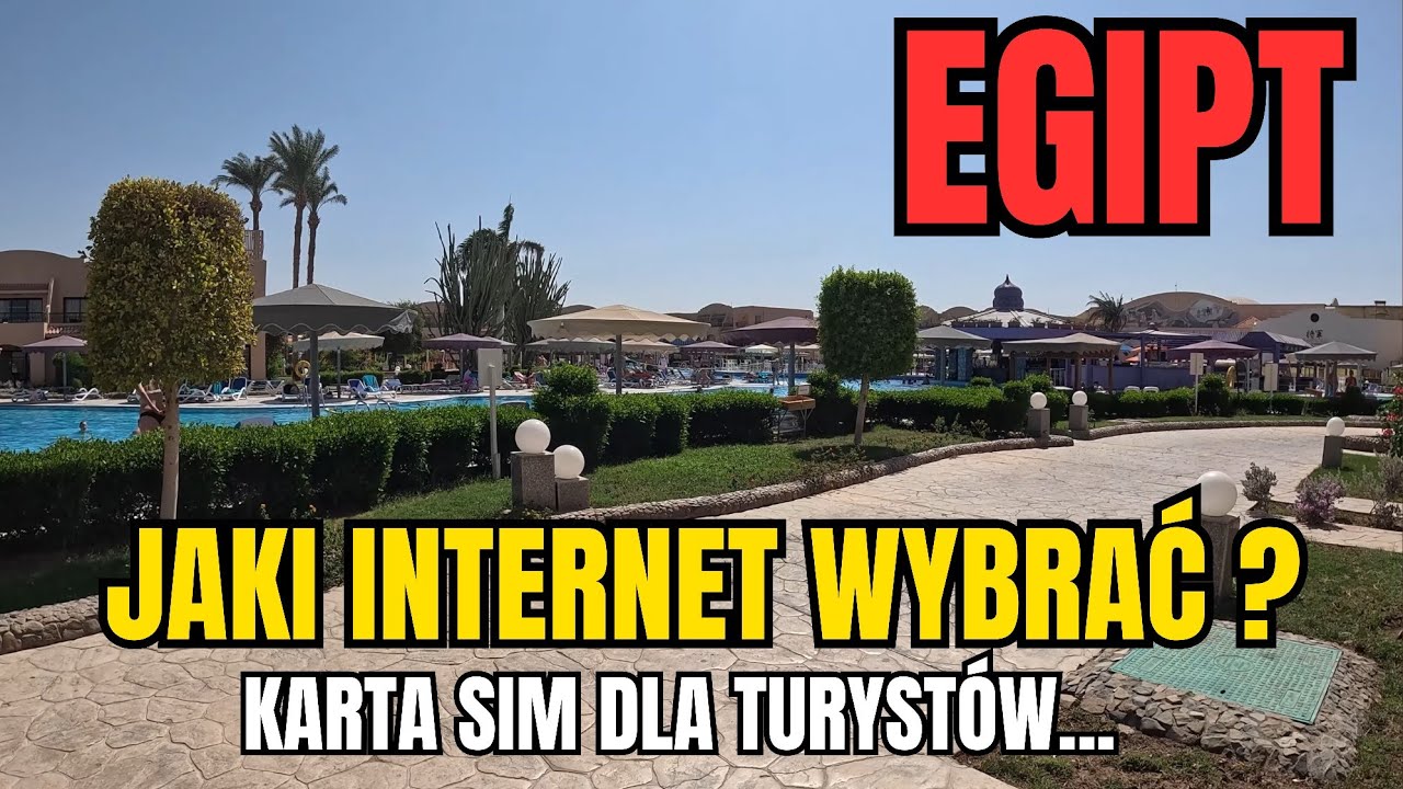 Jaki internet kupić w EGIPCIE- SIM dla Turystów.