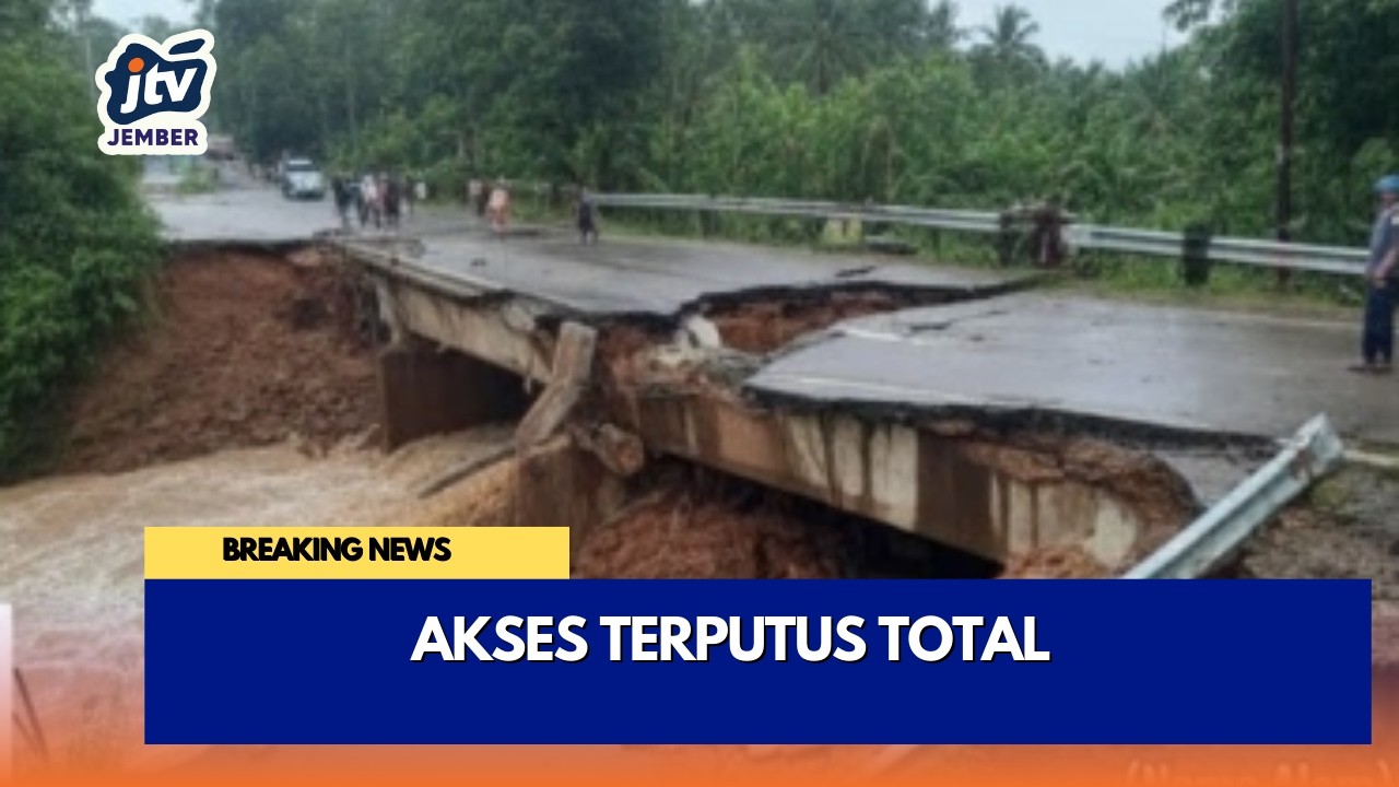 [ LIVE JBR ] Jembatan dan Jalan Ambrol Diterjang Banjir Bandang