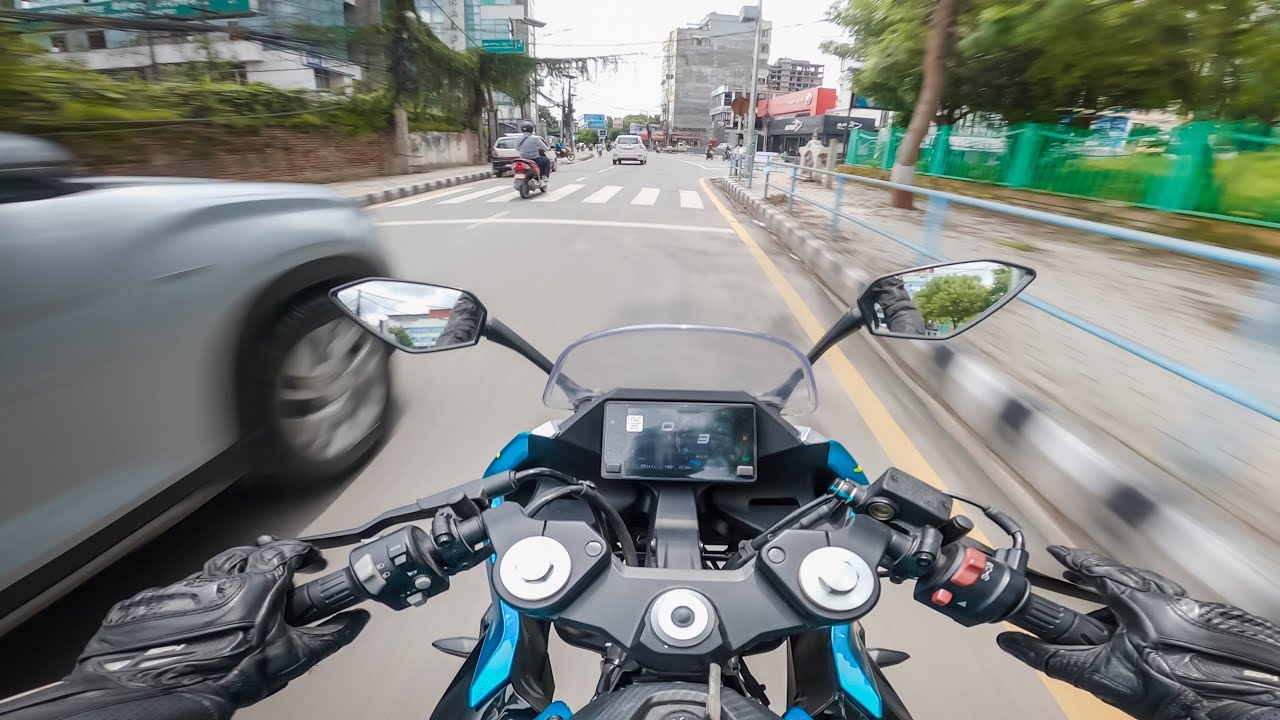 Pure Sound | CF Moto 250 SR in Nepal | RAW Onboard | POV | Bikerz Beast