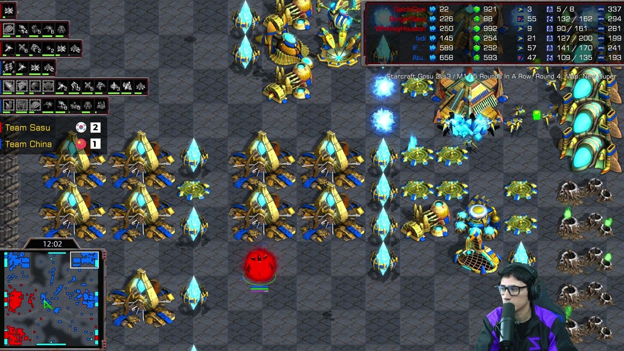 STARCRAFT FASTEST COREANO 🇰🇷 TEAM SASU vs TEAM CHINA 🇨🇳 | M2·BO5·R3-R5