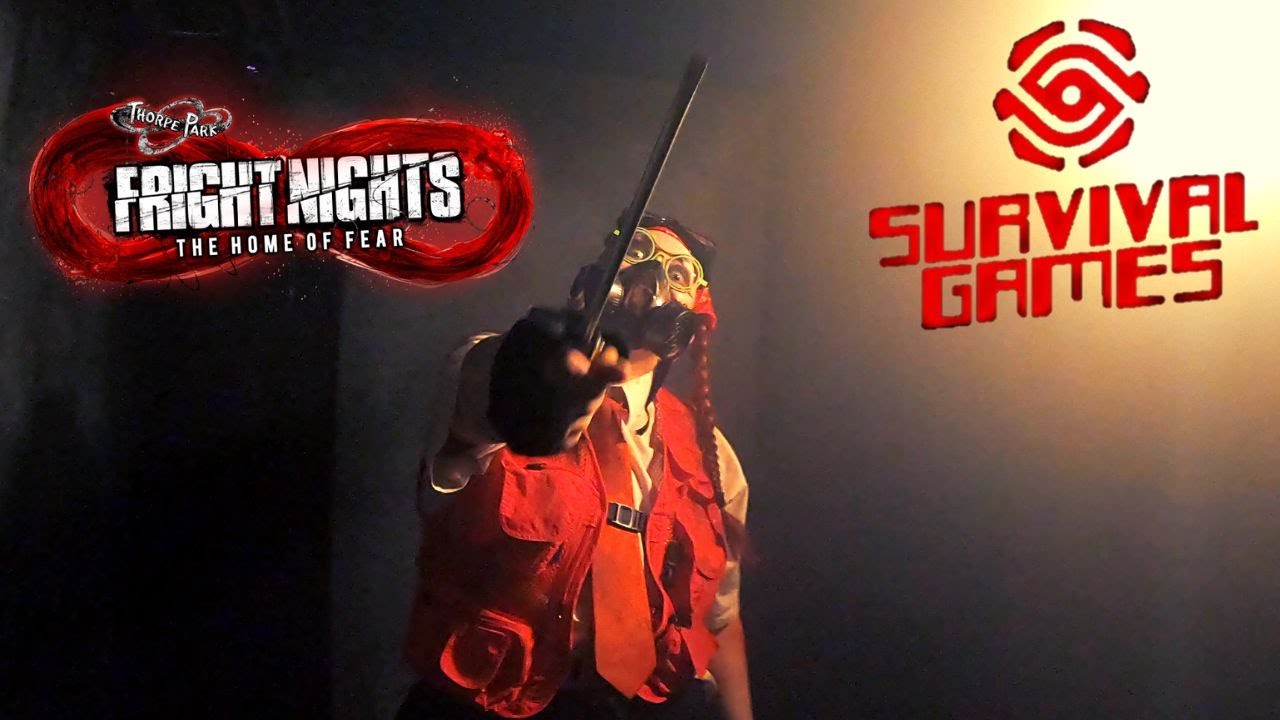 Survival Games at Thorpe Park Fright Nights 2022 Walkthrough POV