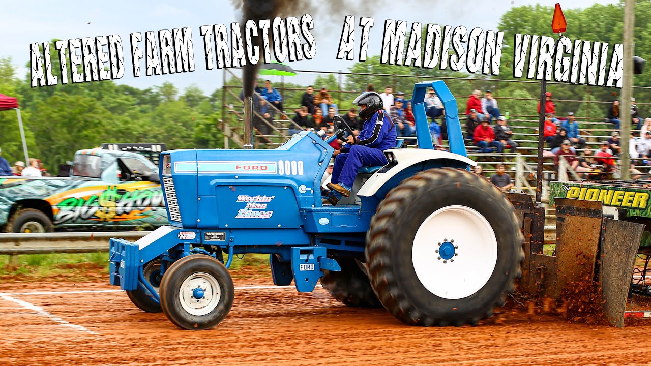 Altered Farm Tractor Pulling at Madison Virginia
