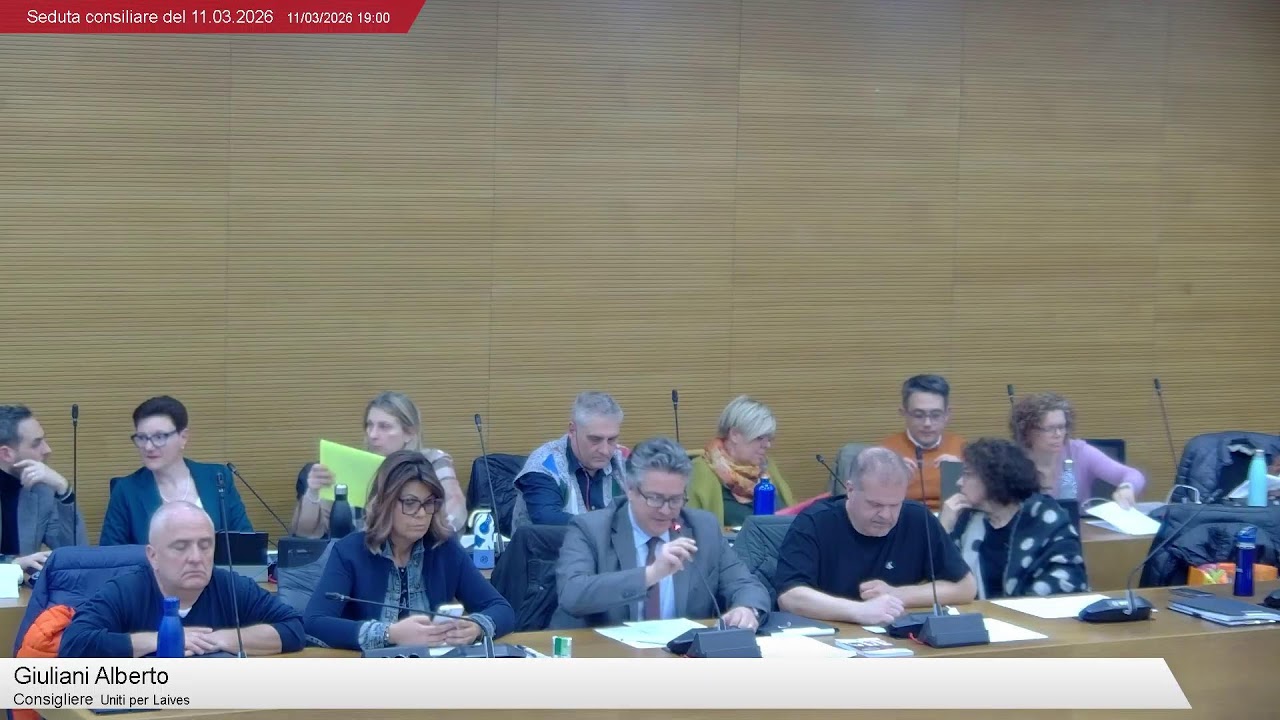 Seduta consiliare del 11.03.2026