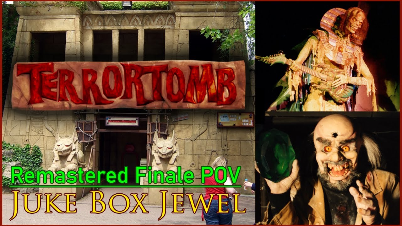 Forbidden Tomb - onride POV Rock Concert Finale (Chessington World of Adventures 1994 - 2001)