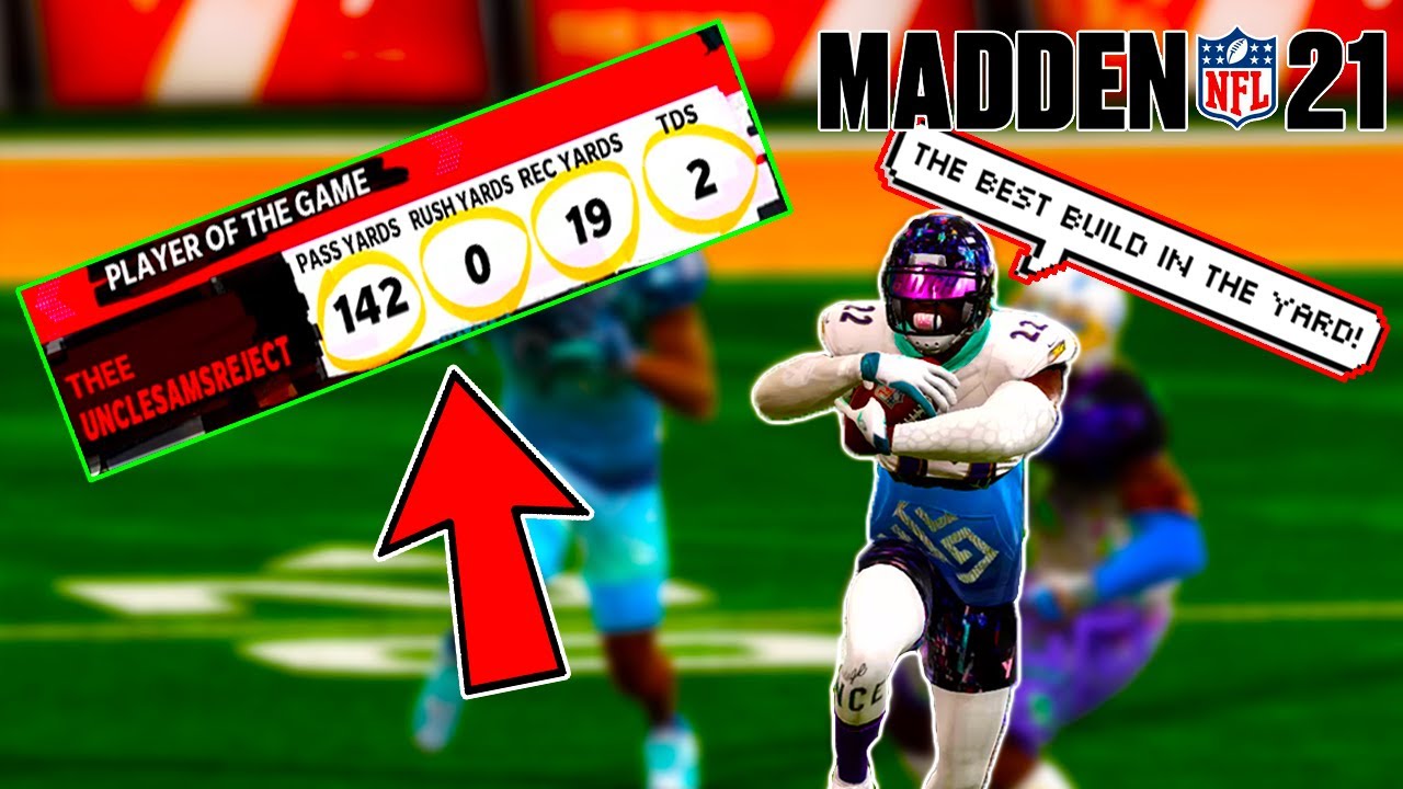 This Is The BEST Build In The Yard! | Madden 21 The Yard Ft. @PerramCrowe