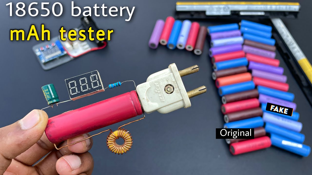 ये जुगाड़ बना के 18650 Battery का backup (mAh) बढ़ाओ | How to make battery capacity tester