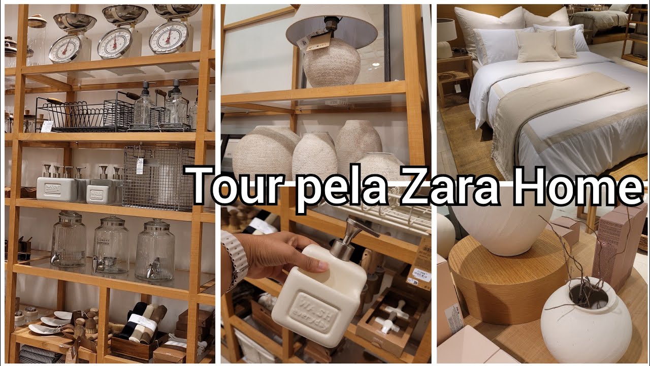 TOUR PELA LOJA ZARA HOME. ME INSPIREI E PIREI EM TUDO!!!