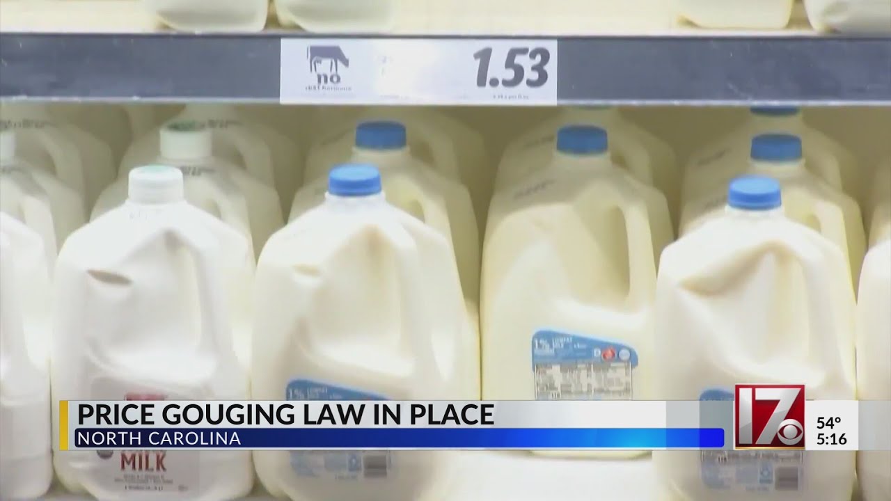 NC price gouging law in effect for winter storm