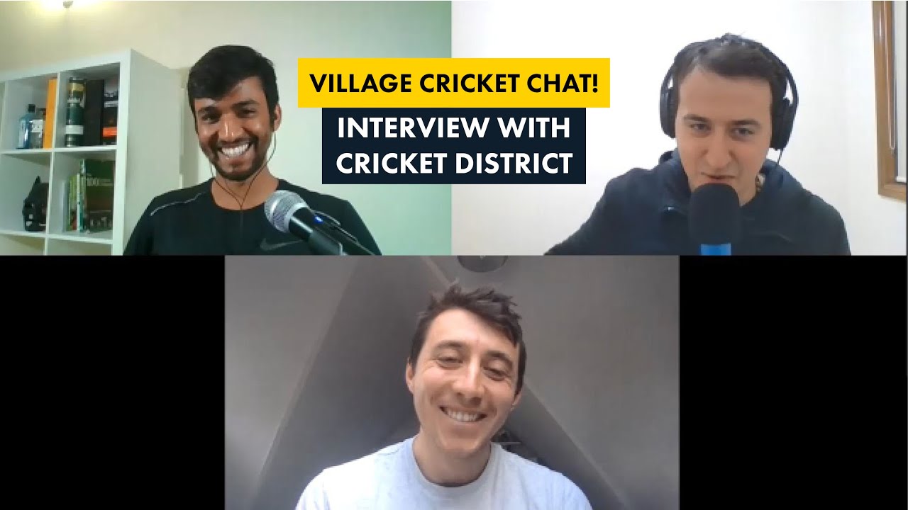 Cricket District Interview - Village Cricket Chat + More! | The CricBlog Podcast