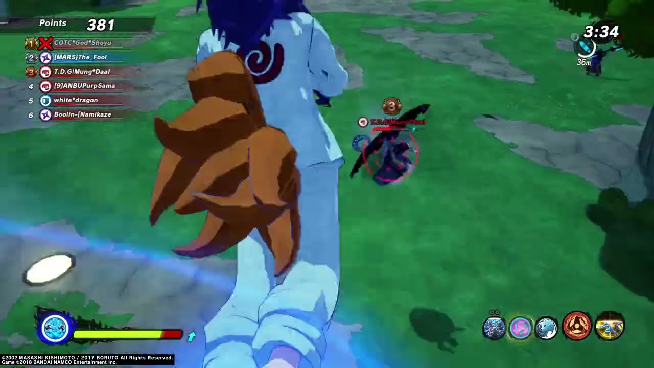 Sasuke Inferno Sword SS+ Weapon Gameplay (Shinobi Striker) (Face-Off)