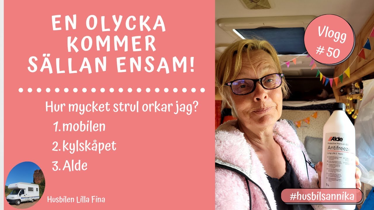 EN OLYCKA KOMMER SÄLLAN ENSAM | HUSBILSLIV
