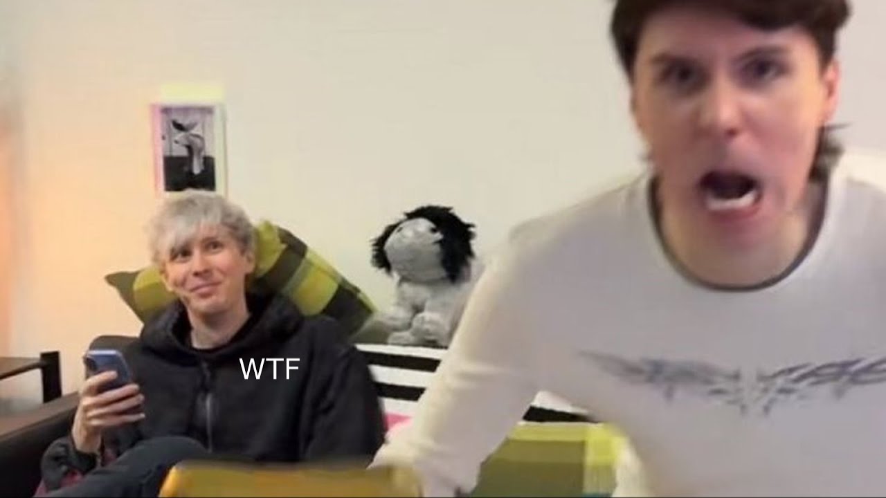 Dan & Phil being a menace to each other for 8 minutes straight