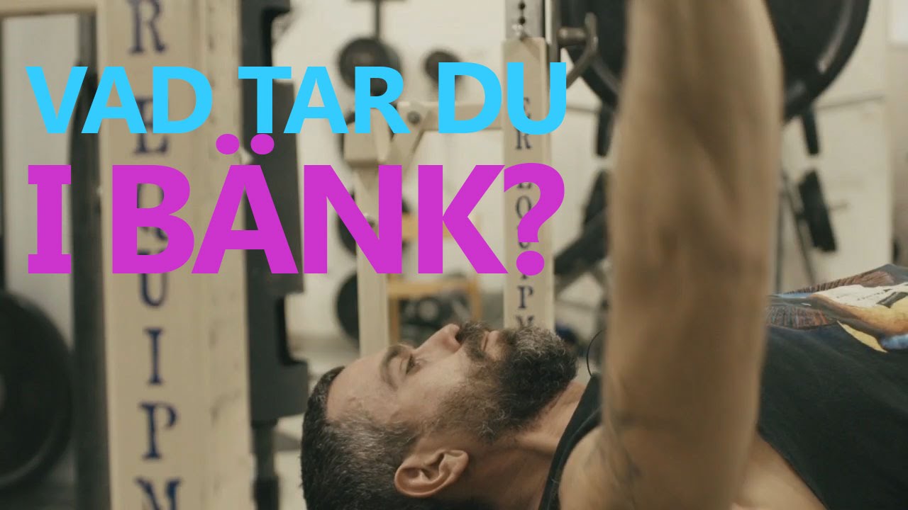 Vad tar du i b&auml;nkpress? - Svett och Etikett