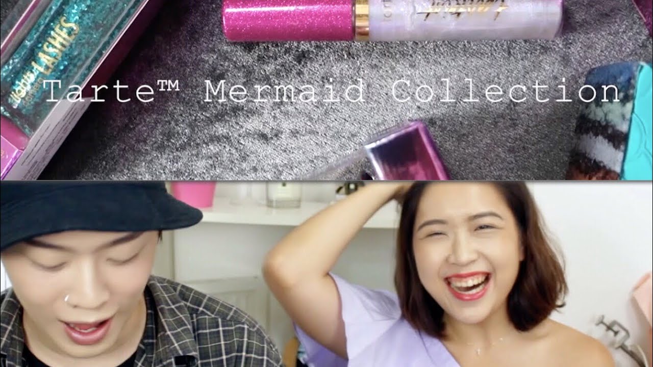 夢幻彩妝真的好用嗎？tarte美人魚彩妝組開箱 ft.吉米