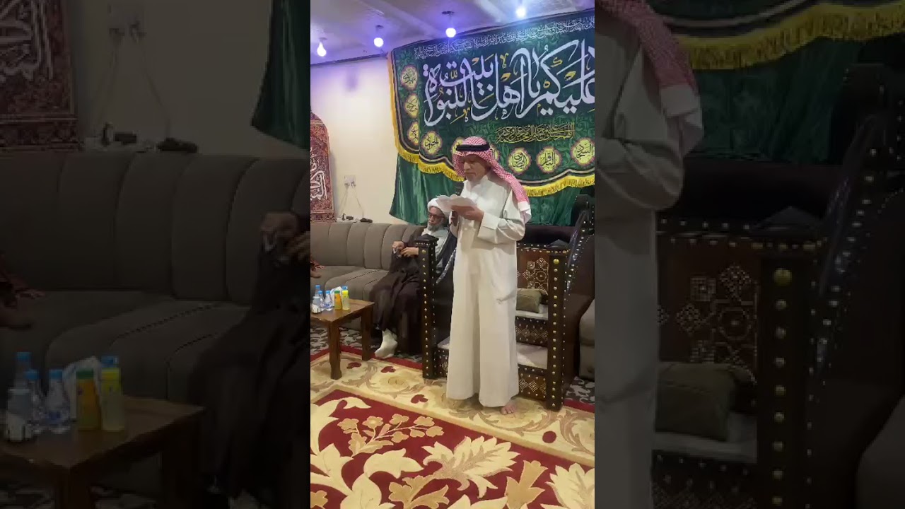 كلمتي لتقديم الشيخ حسن الصفار قبل القاء محاضرته الرمضانيه .                    عبدالمجيد العطافي .