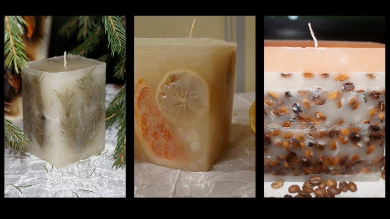 Декоративные свечи своими руками| DIY| Decorative candles