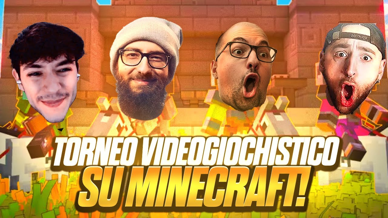 TORNEO VIDEOGIOCHISTICO, MA SU MINECRAFT! w/ Marza, Gianko e Pesh