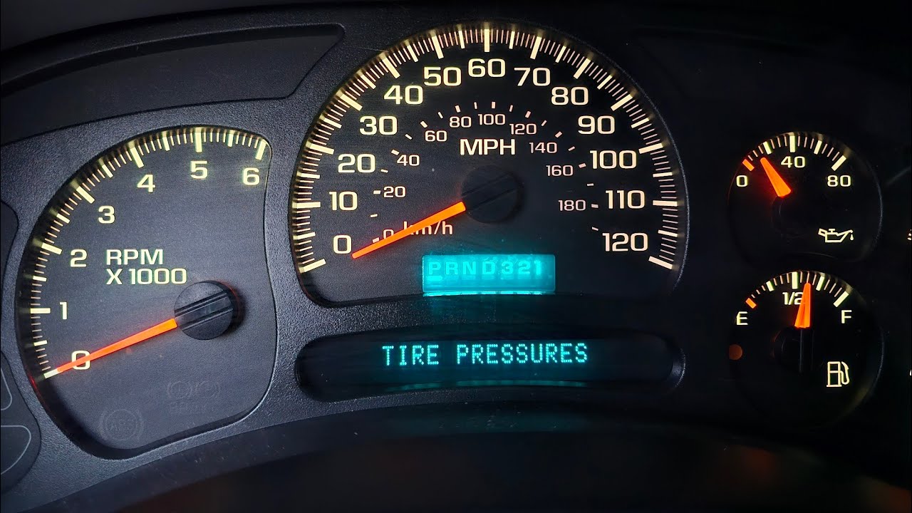 2005 GMC Yukon No Tool TPMS Relearn