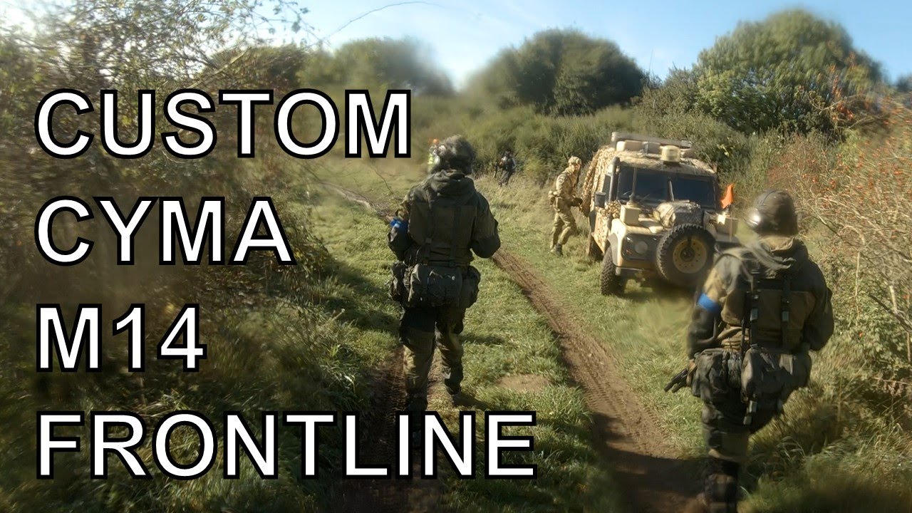 [AIRSOFT] Bush skirmish | REDCON 2 | CYMA M14 GAMEPLAY