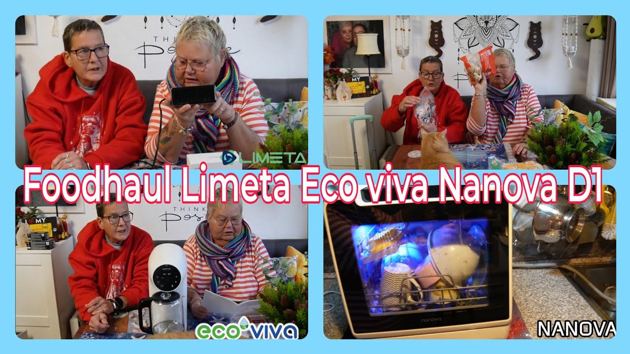 XXl Video mit einem Food/Asiahaul und Produktvorstellung #NanovaD1 #limeta #eco viva