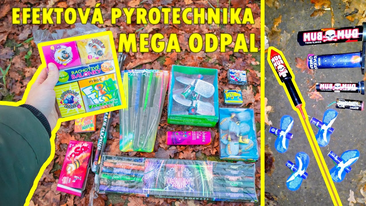 Brutální odpal EFEKTOVÉ PYROTECHNIKY! /w @tomas.blazek ​