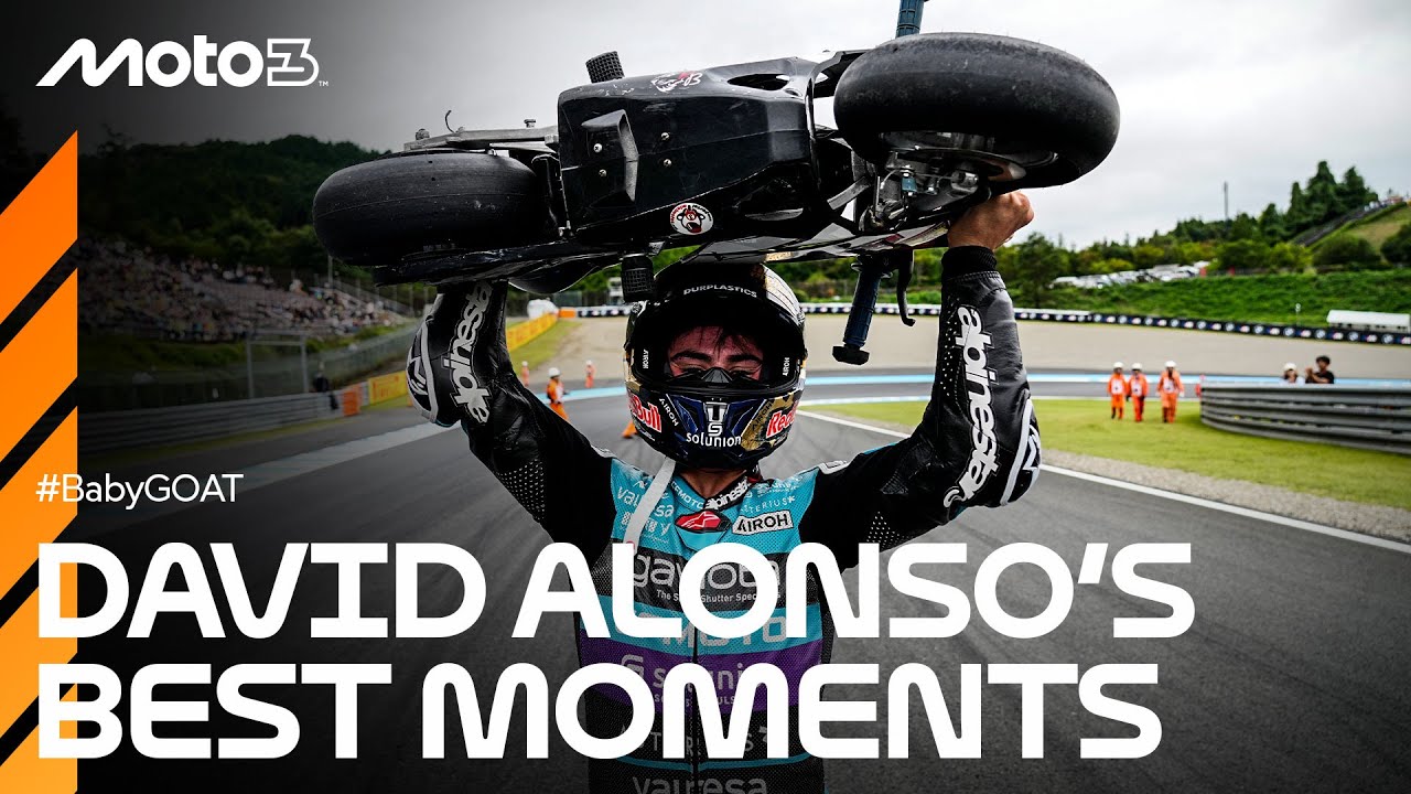 David Alonso's Best Moments from 2024! 🤩 | Moto3™ World Champion