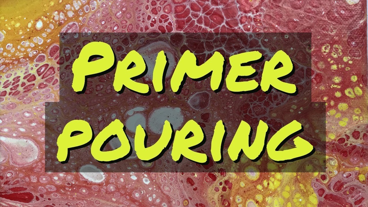 Curso de Arte Acrílico Fluido - PRIMER POURING