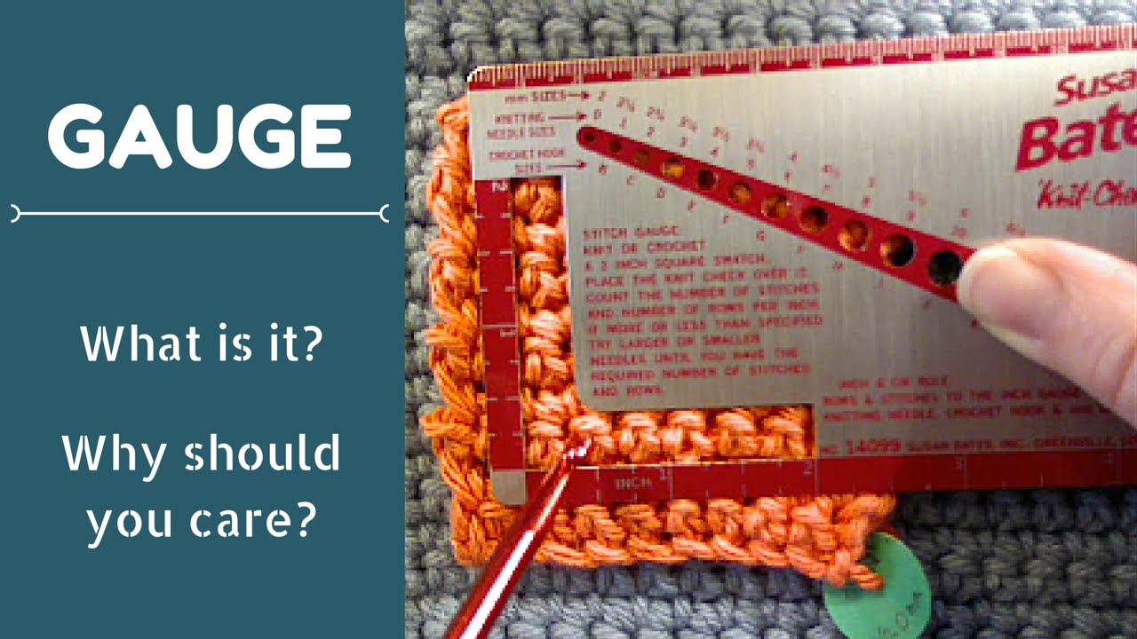 Understanding Gauge in Crochet