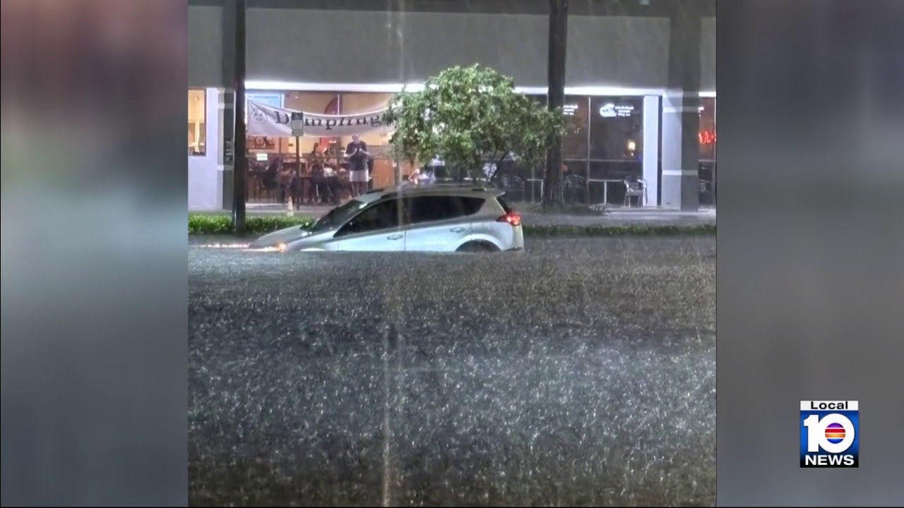 Teen called hero after rescuing man, drivers in Boca Raton flooding