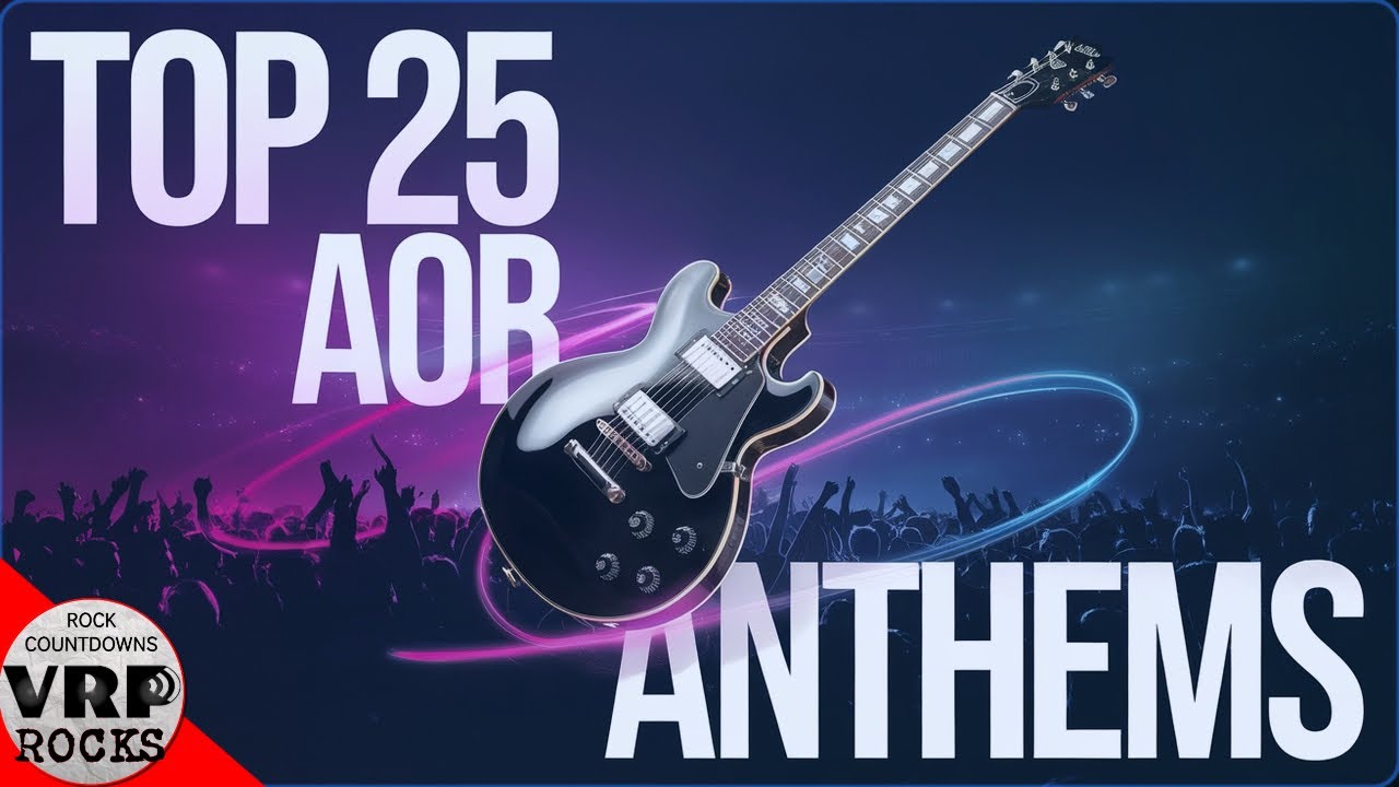 Arena Rock Anthems! The 25 Most Played AOR Songs on Spotify!!