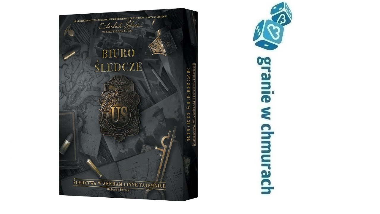 Zagrałem w : BIURO ŚLEDCZE: ŚLEDZTWA W ARKHAM I INNE TAJEMNICE