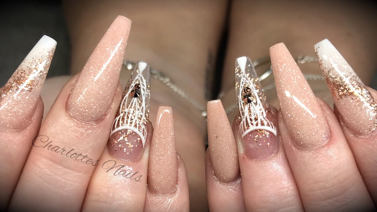 Acrylic nails - full design set inc. prep work