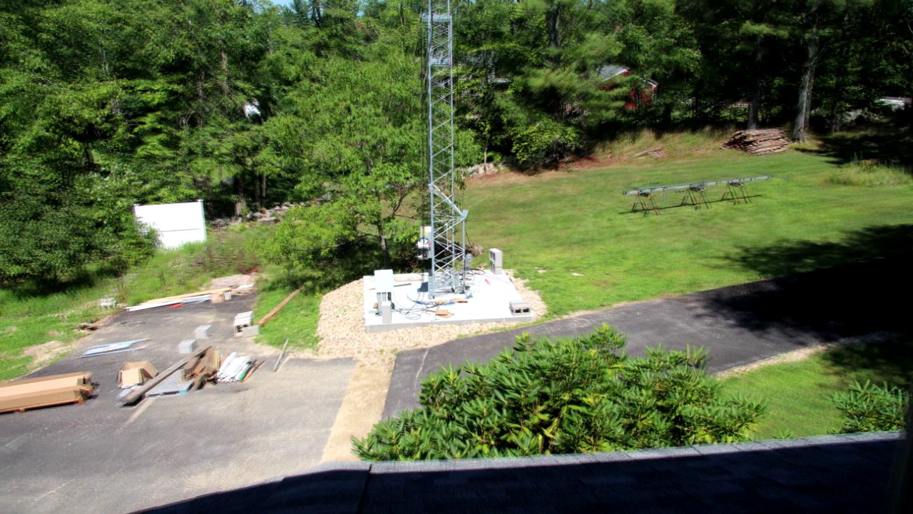 Optibeam and Tashjian tower installation at N1FG