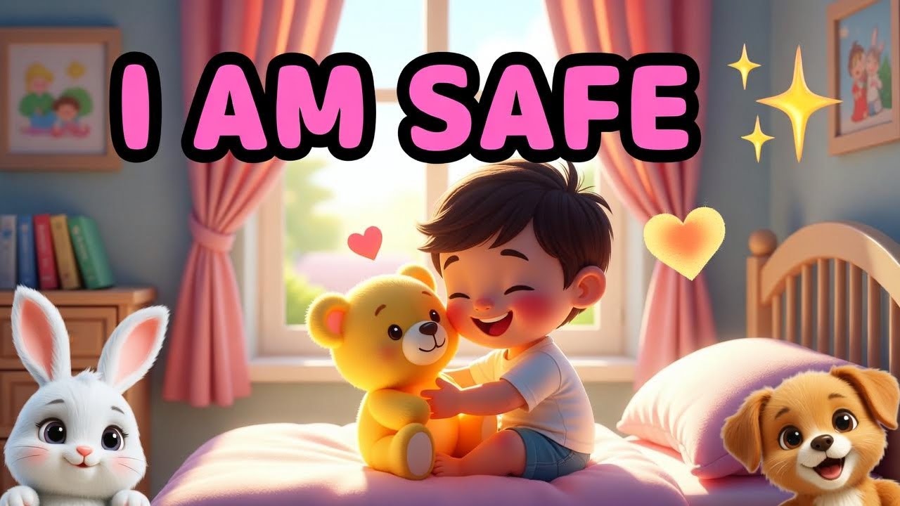I Am Safe 😊 | Feelings & Safety Song for Kids (Ages 3–5)