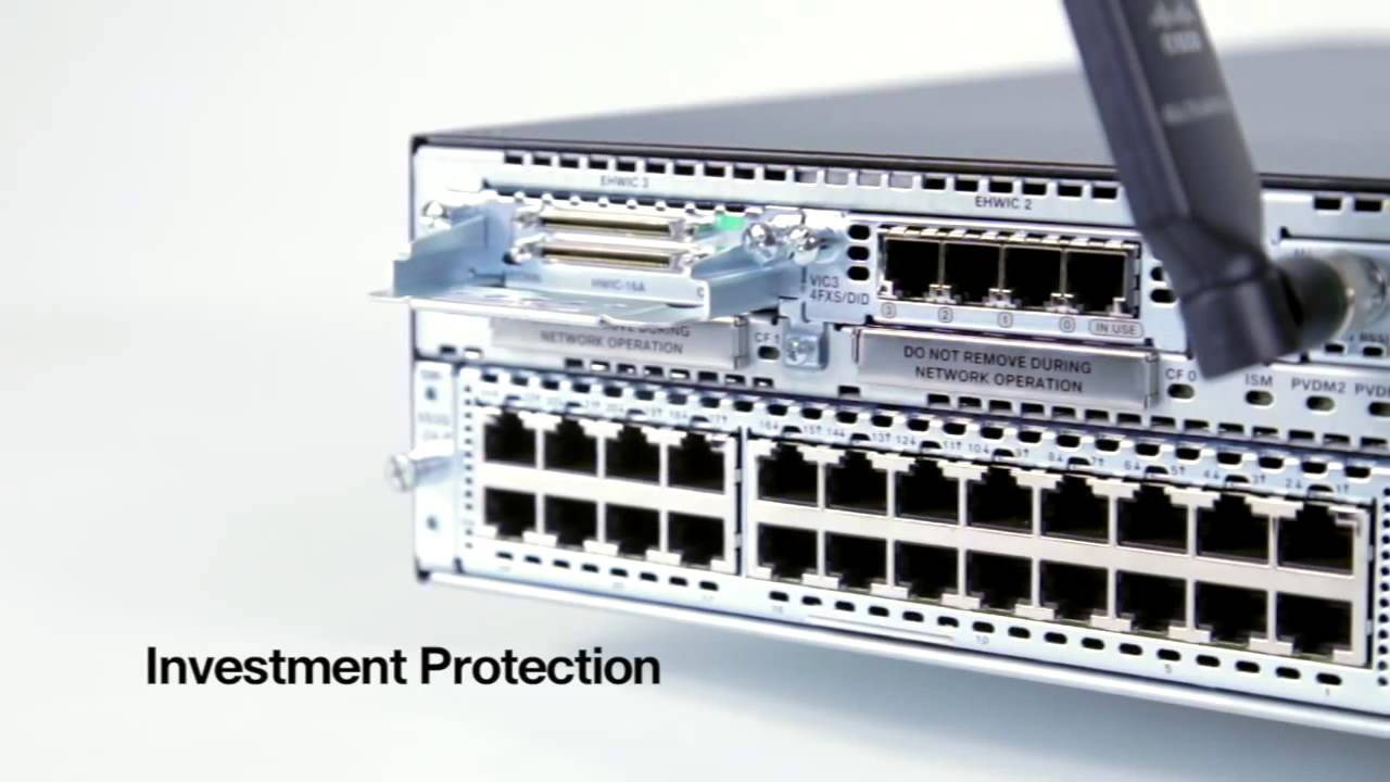 Cisco 2900 Series Integrated Services Routers