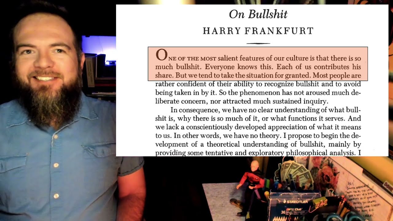 Critical Thinking Basics: On Harry Frankfurt's 