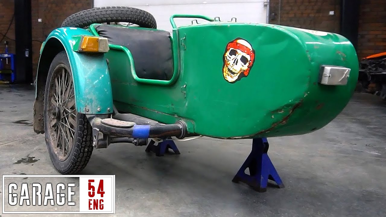 Motorized sidecar – first drive