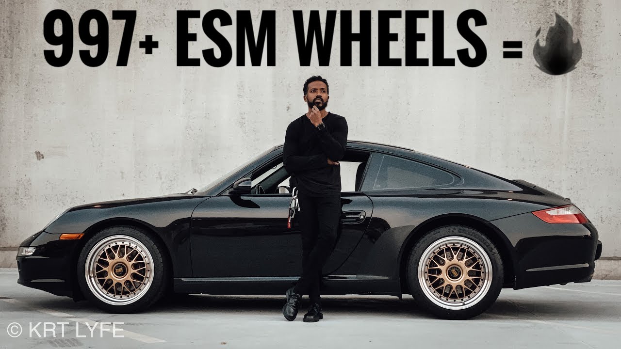 PORSCHE 911 997 + ESM WHEELS = 🔥