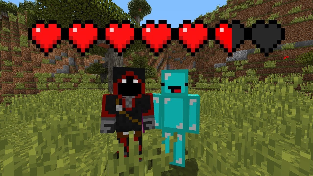 Minecraft Но у меня и BadBoyHalo ОБЪЕДИНЕННЫЕ сердца…
