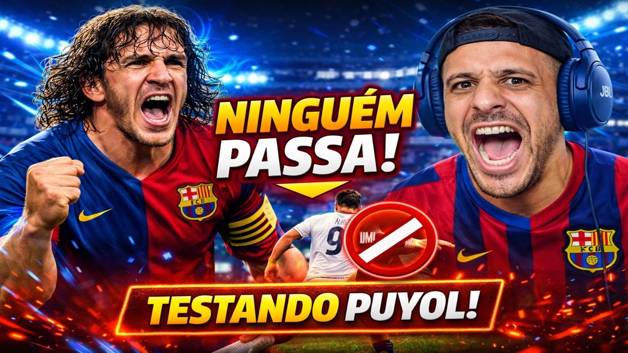 🚨 PUYOL MONSTRO! NINGUÉM PASSA 😱🔥 | RANQUEADA AO VIVO!!! ⚽!PIX⚽!DC⚽!TTK⚽!INSTA⚽!ZAP