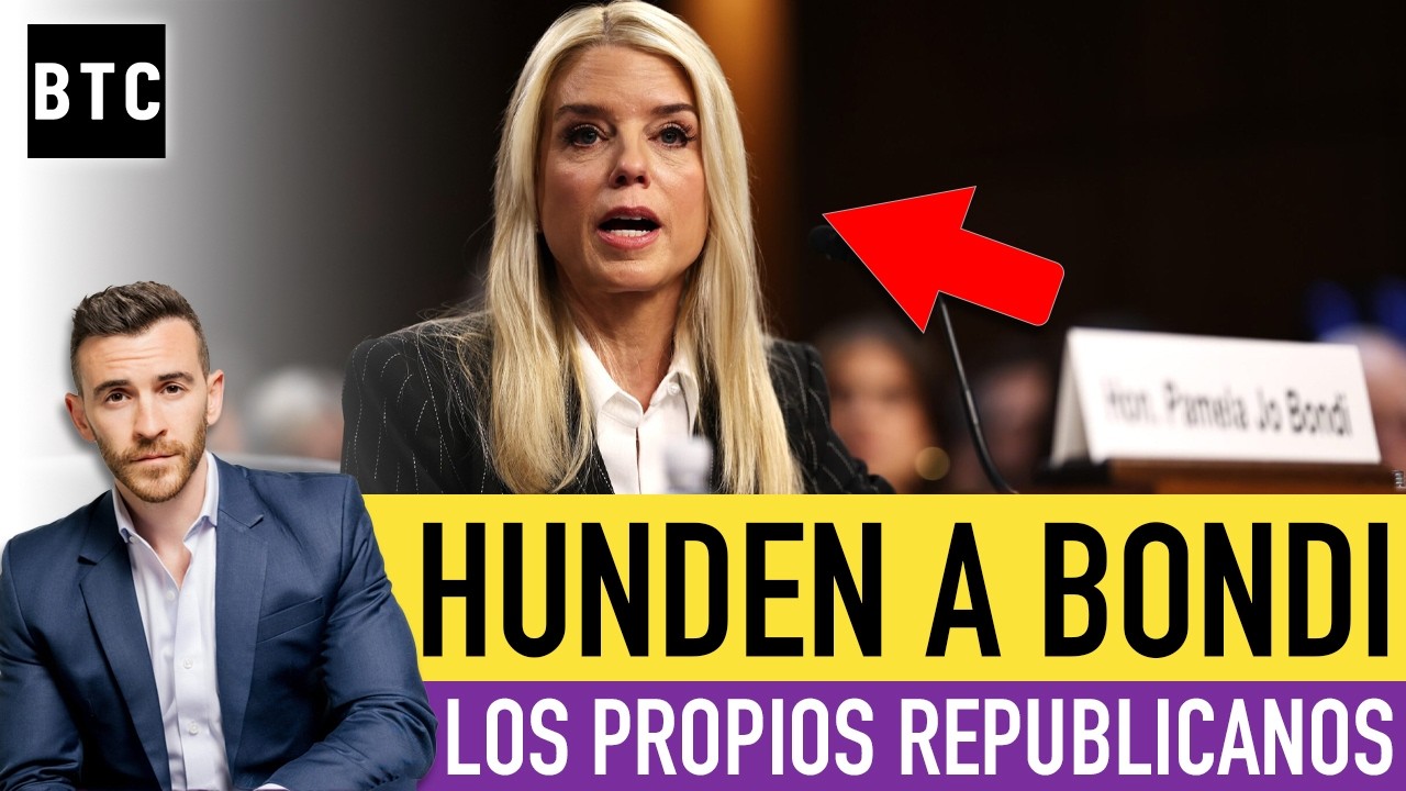 🚨 HUNDEN A PAM BONDI los propios republicanos en el Congreso