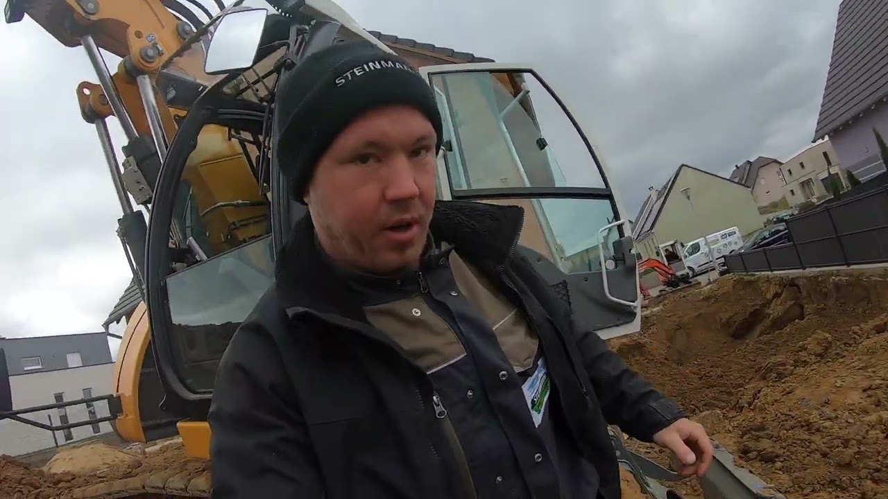 Journée terrassement #2 : On sort la citerne