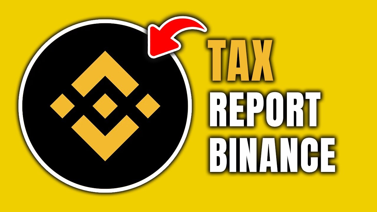 How To Get A Tax Report From Binance