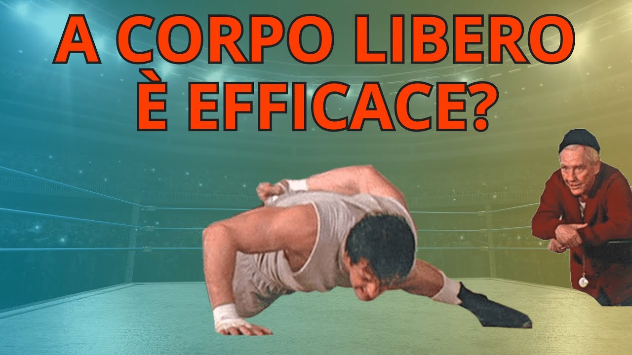 Allenare la FORZA MASSIMA a CORPO LIBERO: è possibile?
