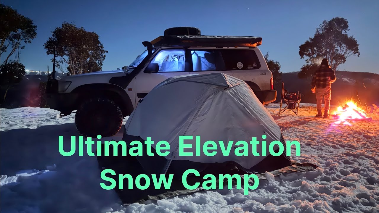 Ultimate Elevation Snow Camp 12 July 2025 Victorian High Country