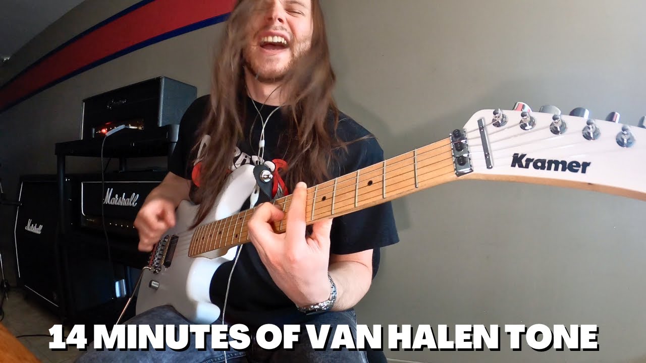 Kramer 1984 & Germino '68 Plexi - 14 Minutes of Van Halen Goodness!